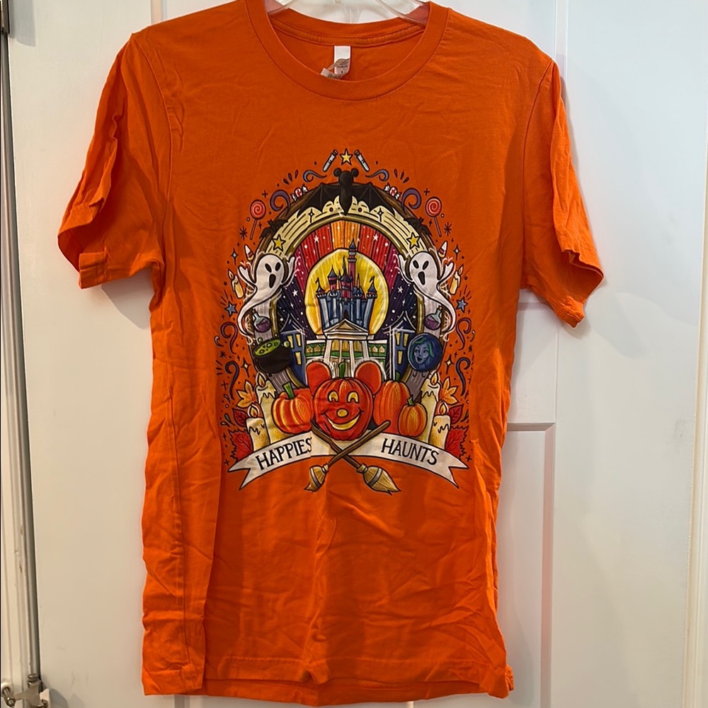 Bella Canvas Disney Halloween Theme Orange Short Sleeve Tee